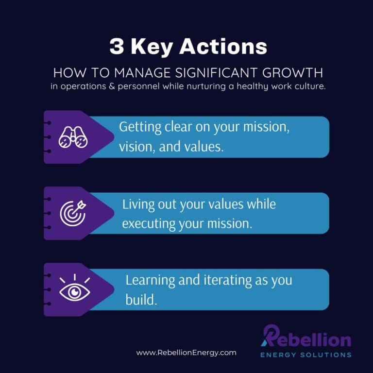 3 action items to consider when growing your team quickly.